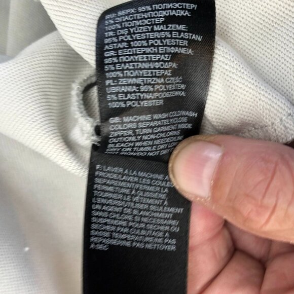 The North Face Mens Winbreaker Jacket Medium Full Zip Apex Nimble Windwall Gray - Picture 13 of 16